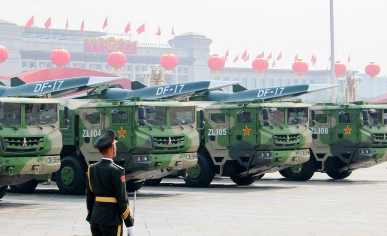 China denies testing nuclear-capable hypersonic missile