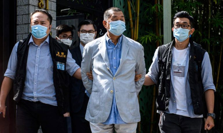 Jimmy Lai: Hong Kong media tycoon receives further 13-month jail sentence
