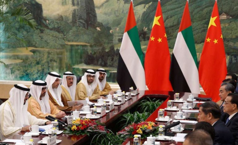 China is pushing ahead with a planned military base in the UAE in a clear snub to the US, leaked papers say