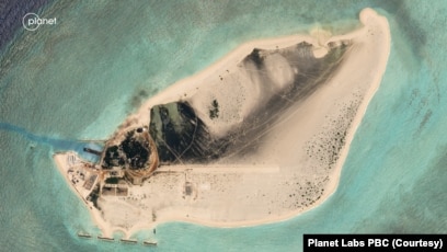  US, Vietnam, Taiwan Oppose China’s Buildup on Triton Island