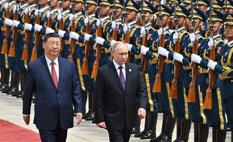  China’s Xi Jinping rolls out red carpet for close friend Putin in strong show of unity