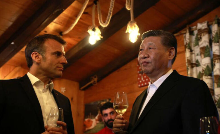  With lamb and cheese, Macron tries to charm China’s Xi in the Pyrenees